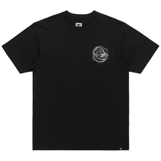 Zdjęcie produktu DC Dimensional SS Tee ADYZT05452-KVJ0, Męskie, Czarne, t-shirty, bawełna, rozmiar: M