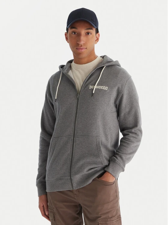 Zdjęcie produktu DC Shoes Bluza Baseline ADYFT03389 Szary Regular Fit