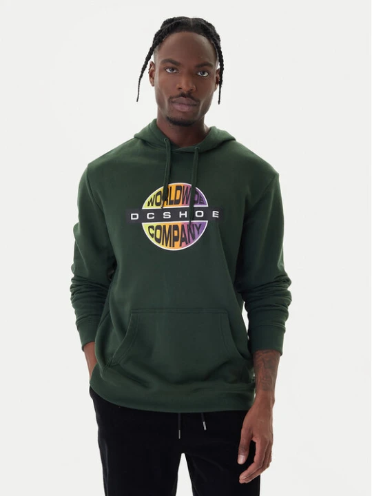 Zdjęcie produktu DC Shoes Bluza Core ADYSF03137 Zielony Regular Fit