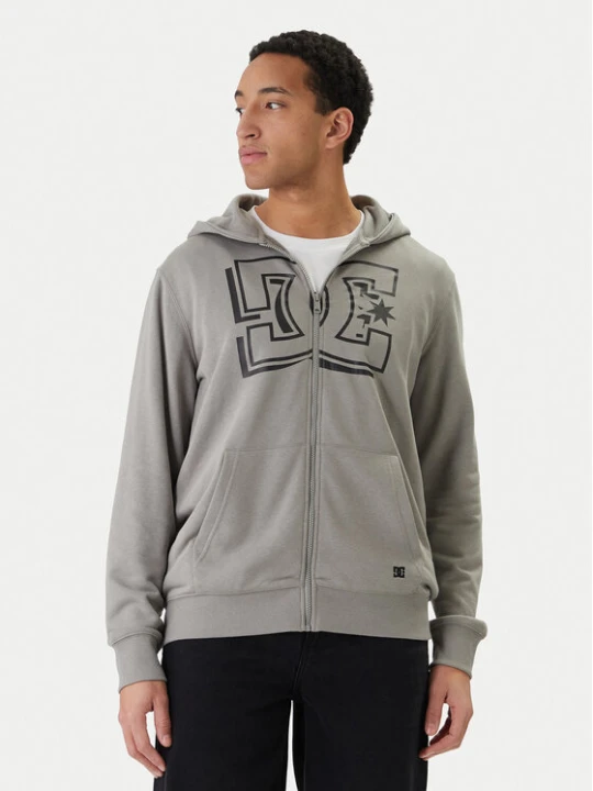 Zdjęcie produktu DC Shoes Bluza W126-DCMSS-1006-42X Szary Regular Fit