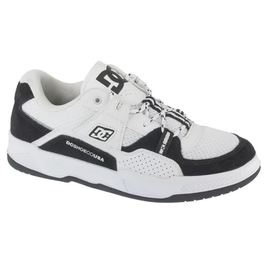 Zdjęcie produktu DC Shoes Construct ADYS100822-BKW, Męskie, Białe, buty sneakers, przewiewna siateczka, rozmiar: 41