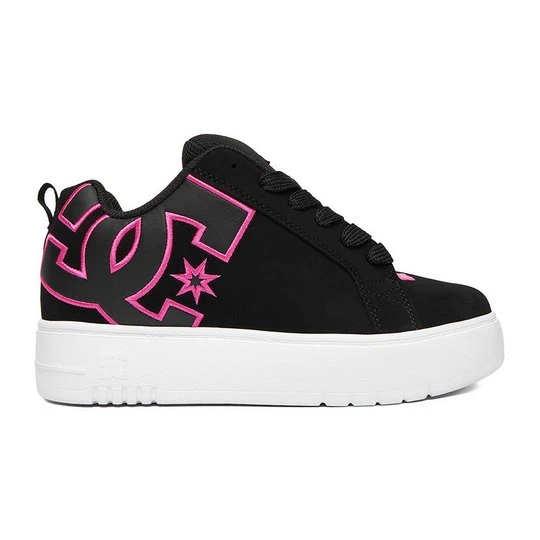 Zdjęcie produktu DC SHOES EO-COURT GRAFFIK PLATFORM DC02422001 Czarny