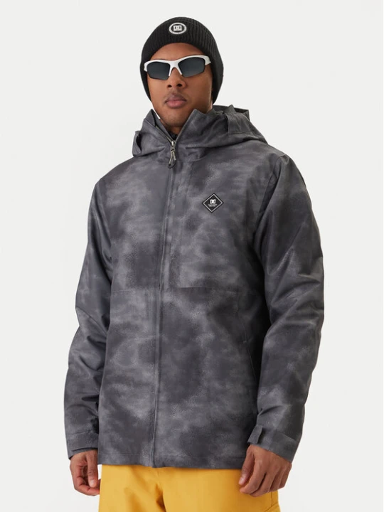 Zdjęcie produktu DC Shoes Kurtka narciarska Basis Print ADYTJ03081 Szary Regular Fit