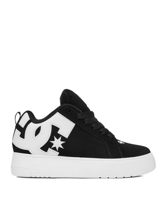 Zdjęcie produktu DC Shoes Sneakersy EO-COURT GRAFFIK PLATFORM DC02422004 Czarny