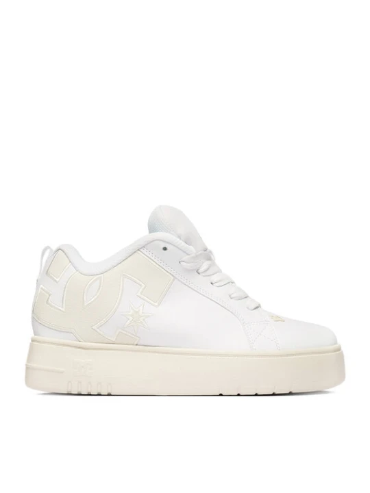 Zdjęcie produktu DC Shoes Sneakersy EO-COURT GRAFFIK PLATFORM DC02422102 Biały