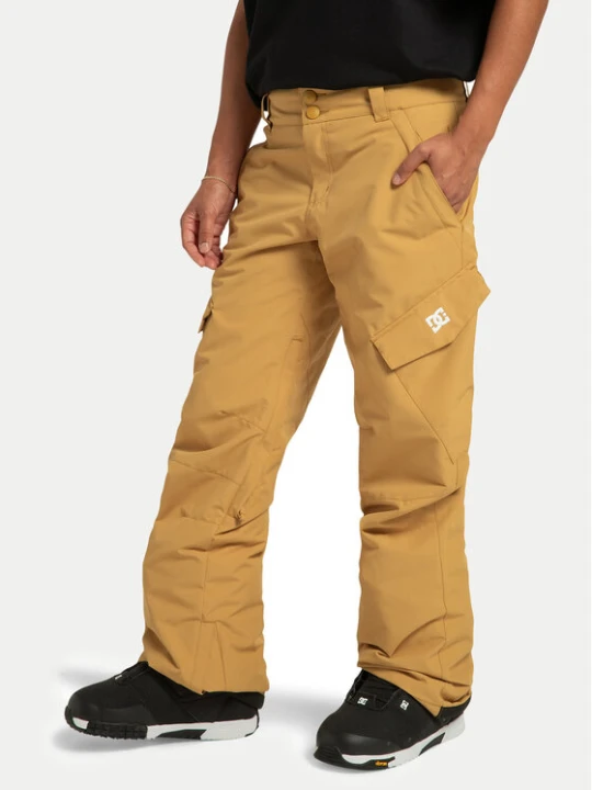 Zdjęcie produktu DC Shoes Spodnie snowboardowe Nonchalant ADJTP03023 Żółty Regular Fit