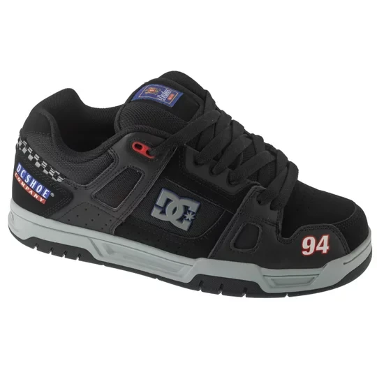 Zdjęcie produktu DC Shoes Stag DC01813-063, Męskie, Czarne, buty sneakers, skóra, rozmiar: 41