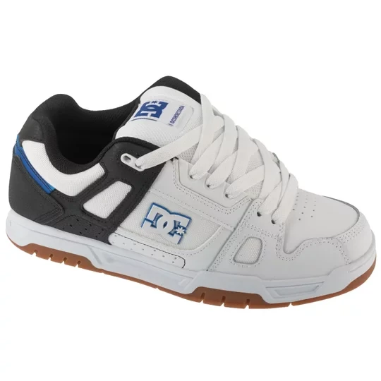 Zdjęcie produktu DC Shoes Stag DC01813-100, Męskie, Białe, buty sneakers, skóra licowa, rozmiar: 44