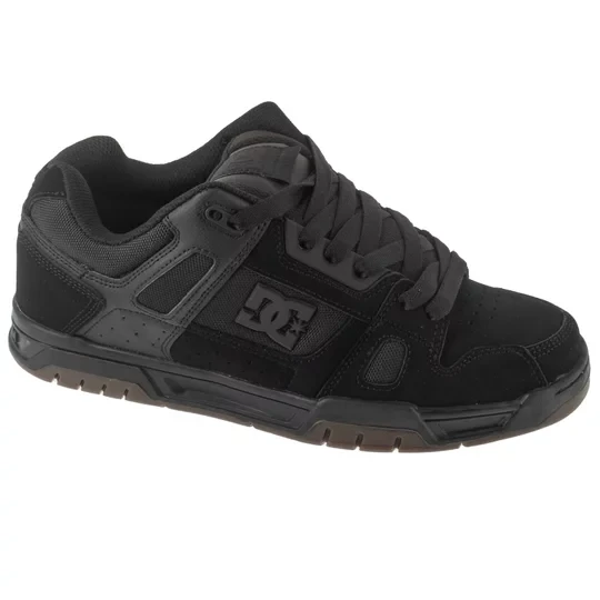 Zdjęcie produktu DC Shoes Stag DC320188-BGM, Męskie, Czarne, buty sneakers, skóra, rozmiar: 41
