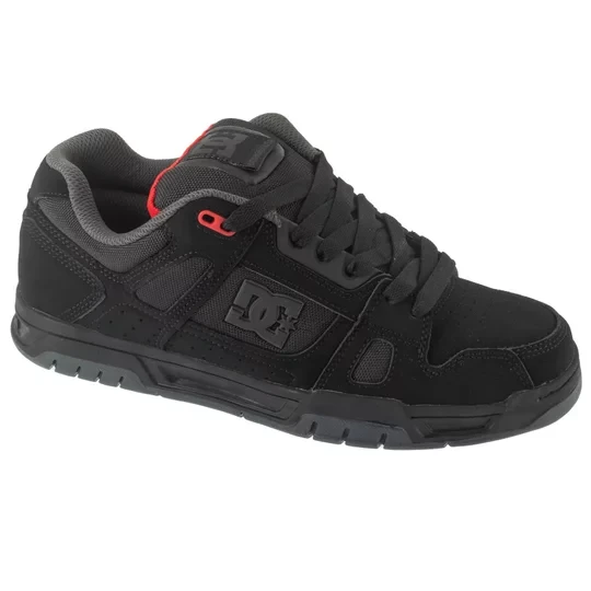 Zdjęcie produktu DC Shoes Stag DC320188-BYR, Męskie, Czarne, buty sneakers, skóra, rozmiar: 41