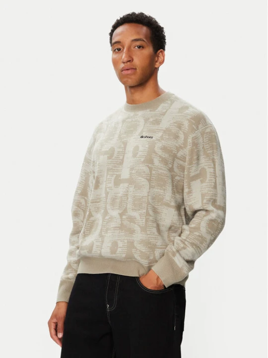 Zdjęcie produktu DC Shoes Sweter Blitxed EDYSW03038 Szary Regular Fit