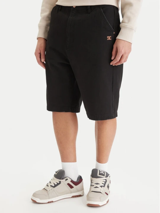 Zdjęcie produktu DC Shoes Szorty jeansowe EDYWS03167 Czarny Wide Leg