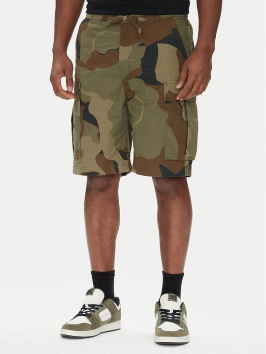 Zdjęcie produktu DC Shoes Szorty materiałowe Tundra ADYWS03086 Zielony Regular Fit