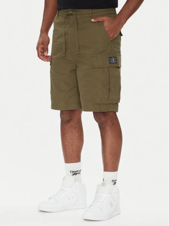 Zdjęcie produktu DC Shoes Szorty materiałowe Tundra ADYWS03086 Zielony Regular Fit