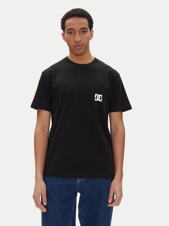 Zdjęcie produktu DC Shoes T-Shirt ADYZT05377 Czarny Heritage Fit