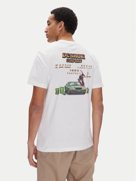 Zdjęcie produktu DC Shoes T-Shirt ADYZT05457 Biały Heritage Fit