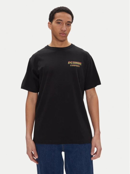 Zdjęcie produktu DC Shoes T-Shirt ADYZT05457 Czarny Heritage Fit