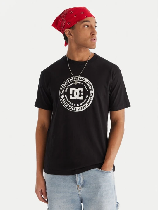 Zdjęcie produktu DC Shoes T-Shirt Corpo ADYZT05396 Czarny Regular Fit