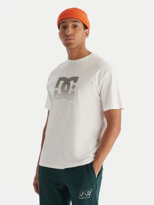 Zdjęcie produktu DC Shoes T-Shirt EDYZT04346 WBB0 Biały Regular Fit