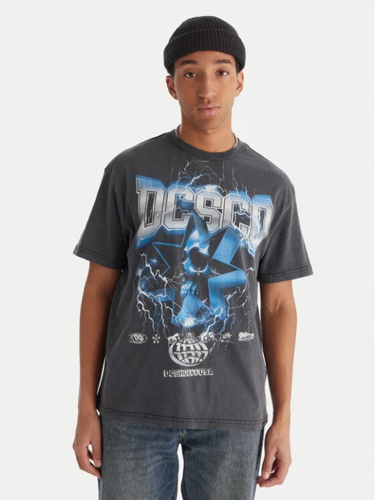 Zdjęcie produktu DC Shoes T-Shirt Skull Shock EDYZT0435 Czarny Regular Fit