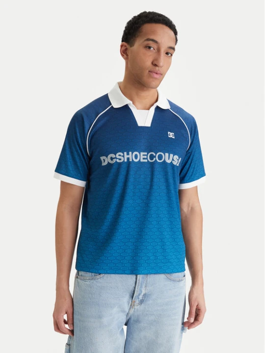 Zdjęcie produktu DC Shoes T-Shirt Soccer EDYKT03546 Niebieski Boxy Fit
