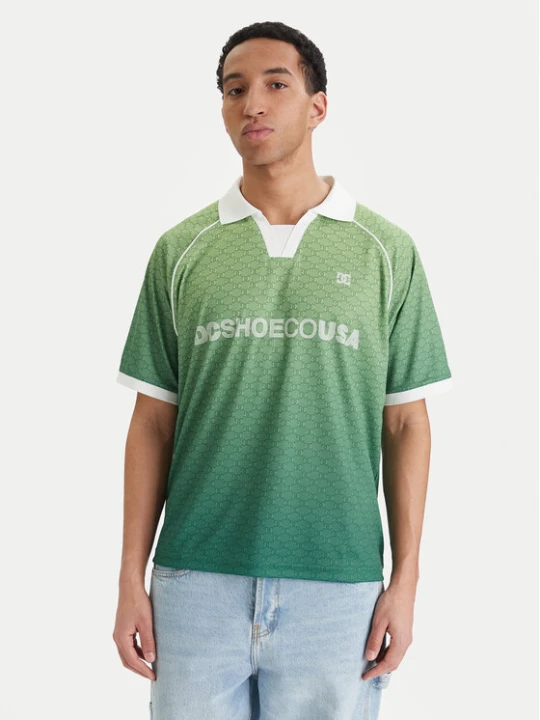 Zdjęcie produktu DC Shoes T-Shirt Soccer EDYKT03546 Zielony Boxy Fit