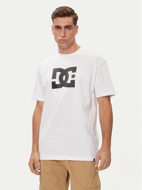 Zdjęcie produktu DC Shoes T-Shirt Star Hss ADYZT05373 Biały Relaxed Fit