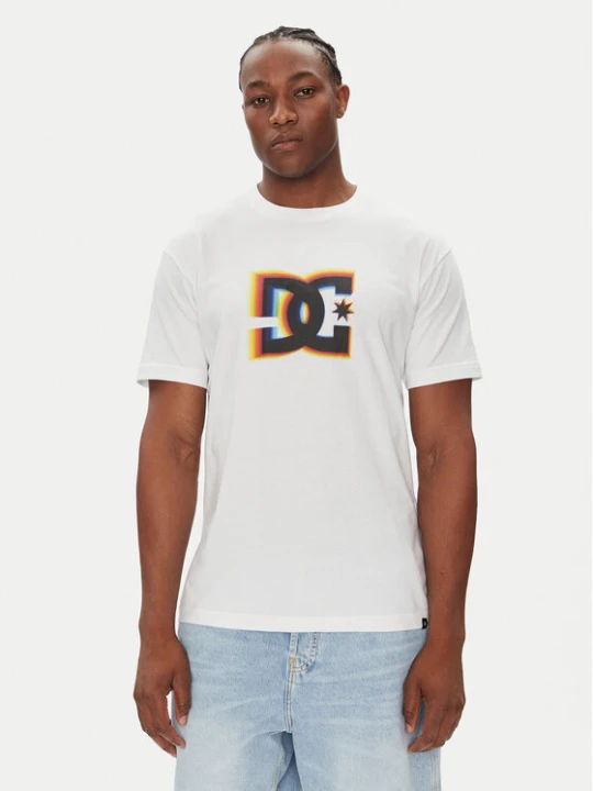 Zdjęcie produktu DC Shoes T-Shirt Tracer Star Hss ADYZT05444 Biały Heritage Fit