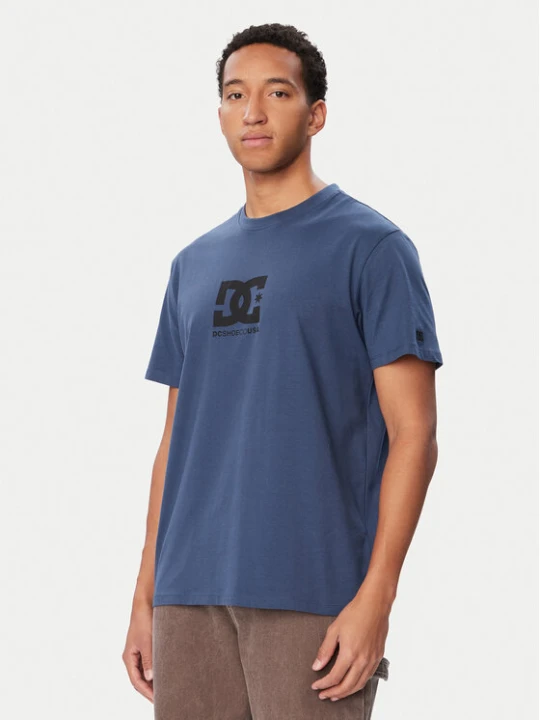 Zdjęcie produktu DC Shoes T-Shirt W126-DCMTS-1014 Granatowy Regular Fit