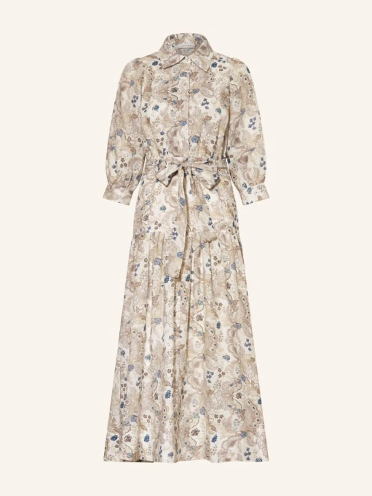Zdjęcie produktu Dea Kudibal Sukienka Koszulowa Palmadea Z Lnu Z Rękawami 3/4 beige