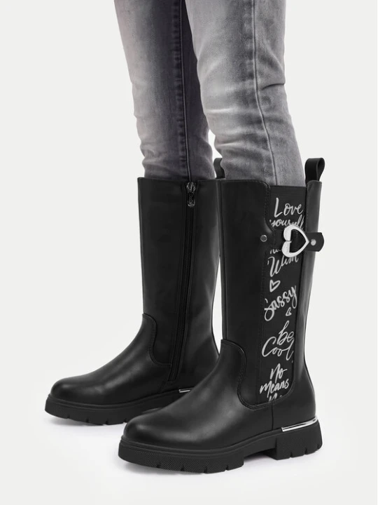 Zdjęcie produktu DeeZee Kozaki CEO-CS6205-04 Czarny