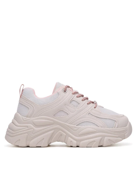 Zdjęcie produktu DeeZee Sneakersy WSS21557-01 Écru Kremowy