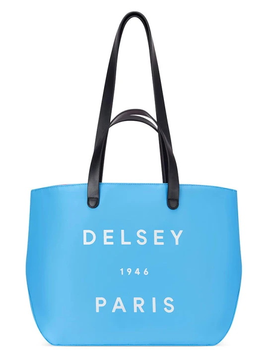 Zdjęcie produktu Delsey Torebka "Croisiere" w kolorze błękitnym - 37 x 26 x 20 cm rozmiar: onesize