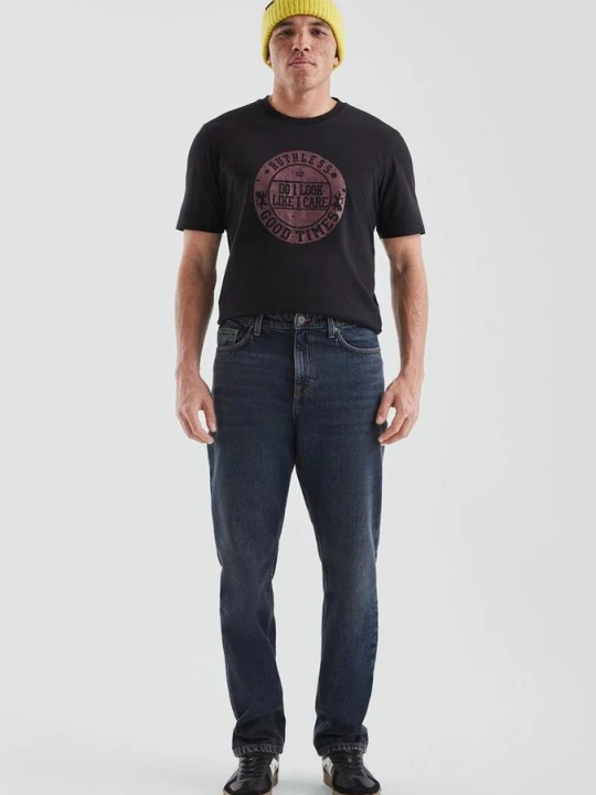 Zdjęcie produktu Denim Pete / Regular Fit / Mid Rise / Straight Leg QS niebieski