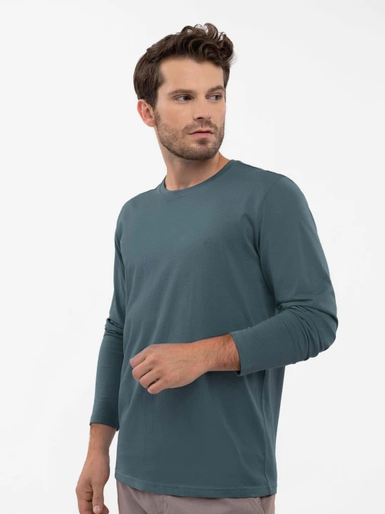 Zdjęcie produktu Denimowy longsleeve L-HALS Volcano