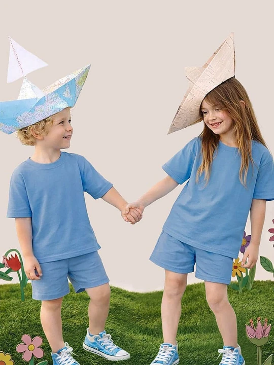 Zdjęcie produktu Denokids 2-częściowy zestaw w kolorze niebieskim rozmiar: 104