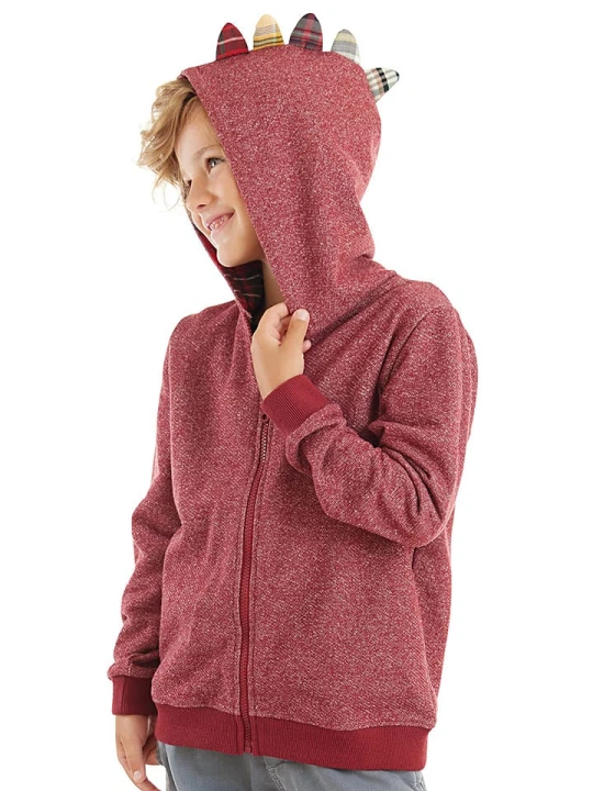 Zdjęcie produktu Denokids Bluza "Dragon" w kolorze czerwonym rozmiar: 92