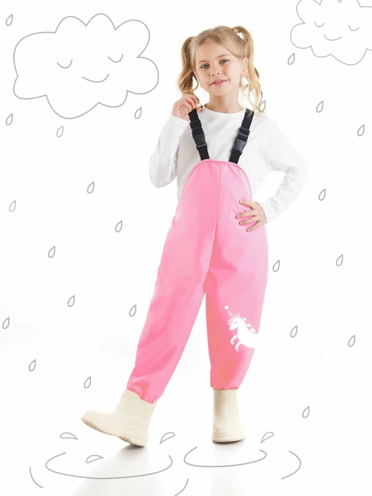 Zdjęcie produktu Denokids Kombinezon "Unicorn" w kolorze jasnoróżowym rozmiar: 110 / 116