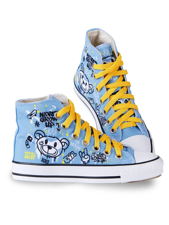 Zdjęcie produktu Denokids Sneakersy "Cool Bear" w kolorze niebieskim rozmiar: 32