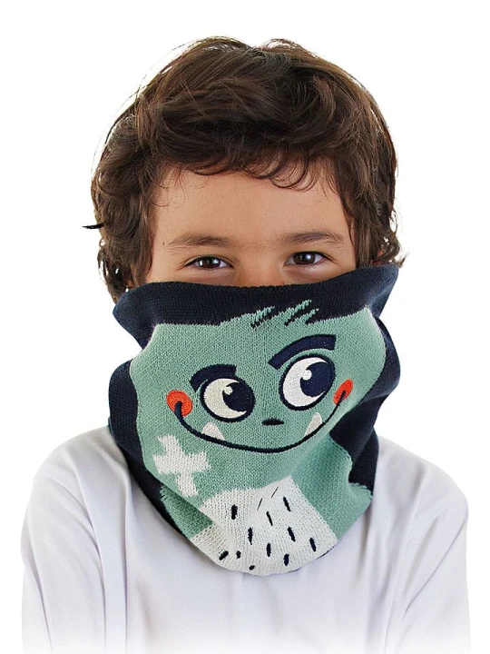 Zdjęcie produktu Denokids Szal-koło w kolorze czarnym rozmiar: onesize