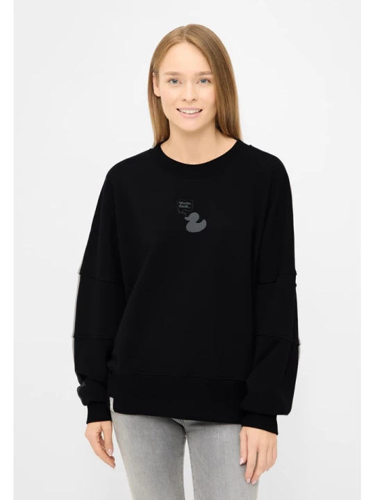 Zdjęcie produktu Derbe Bluza w kolorze czarnym rozmiar: S