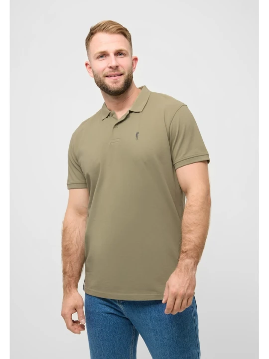 Zdjęcie produktu Derbe Koszulka polo w kolorze khaki rozmiar: XXL