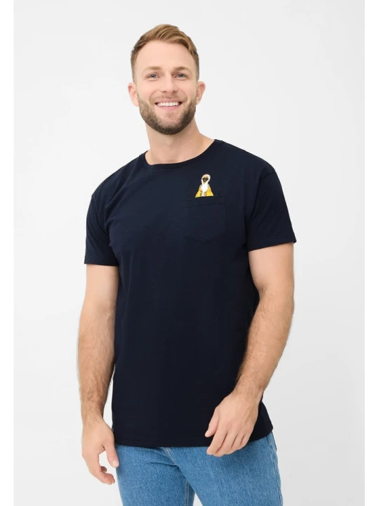 Zdjęcie produktu Derbe Koszulka w kolorze granatowym rozmiar: 3XL
