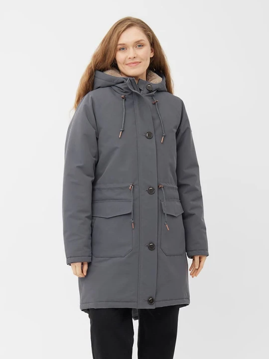 Zdjęcie produktu Derbe Parka w kolorze szarym rozmiar: 36