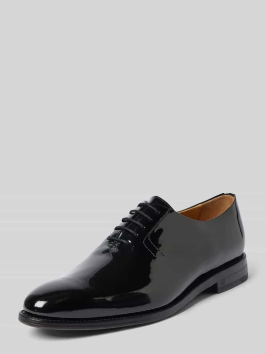 Zdjęcie produktu Derby ze skóry model 'Marshall' Henry Stevens Czarny