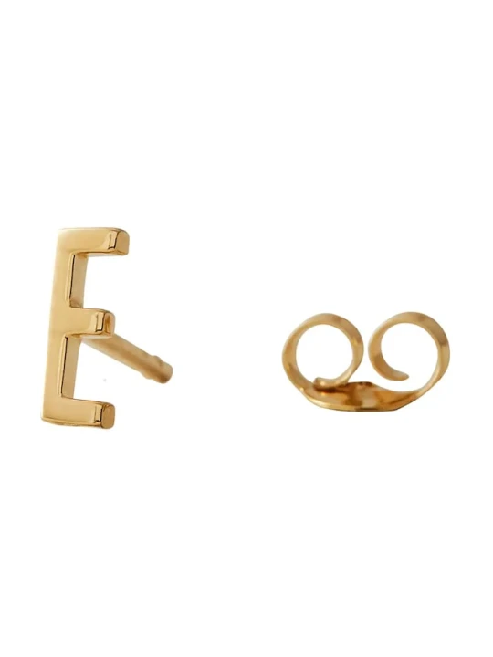 Zdjęcie produktu Design Letters kolczyk ze srebra pokrytego złotem