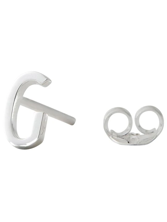 Zdjęcie produktu Design Letters Srebrne kolczyki-wkrętki "Archetypes" rozmiar: onesize