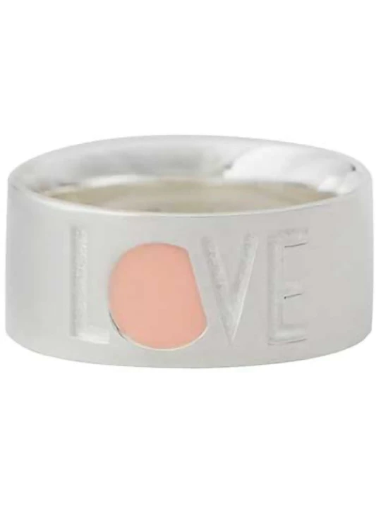 Zdjęcie produktu Design Letters Srebrny pierścionek "Love" rozmiar: 50