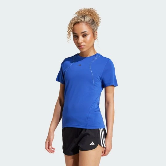 Zdjęcie produktu Designed For Training HEAT.RDY HIIT T-Shirt Adidas Semi Lucid Blue