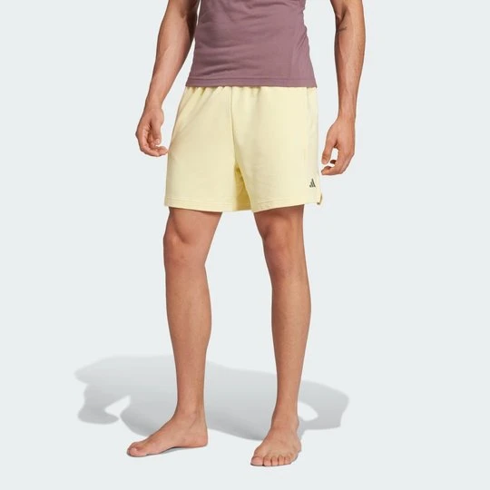 Zdjęcie produktu Designed for Training Yoga Knit Shorts Adidas Almost Yellow
